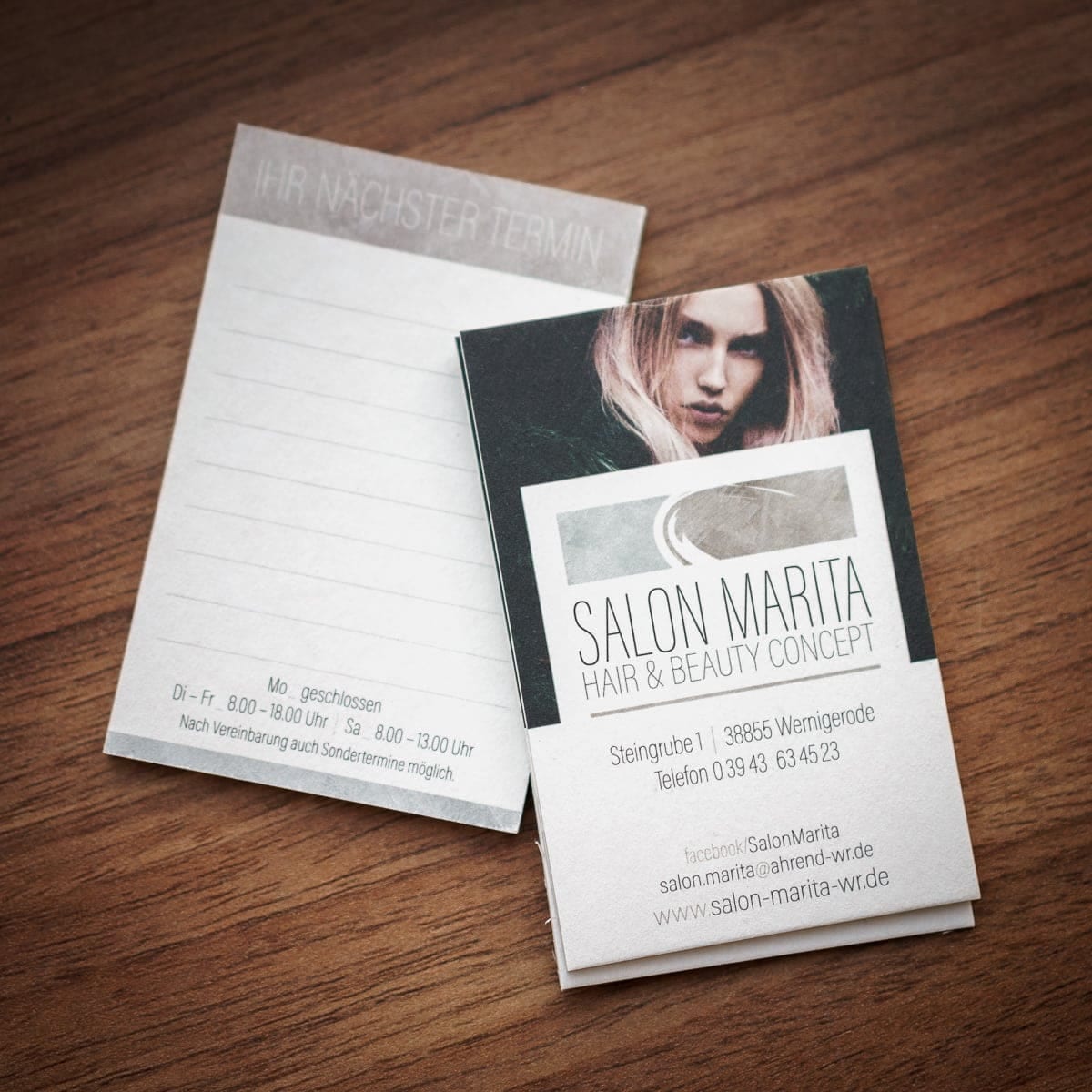 Salon Marita - Logo & Visitenkarte