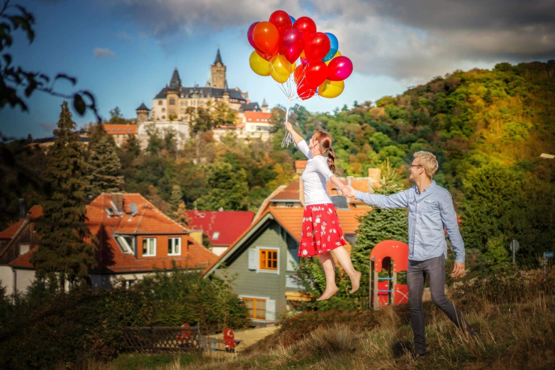 Portraitfoto | Montage | Blickwinkel Werbung