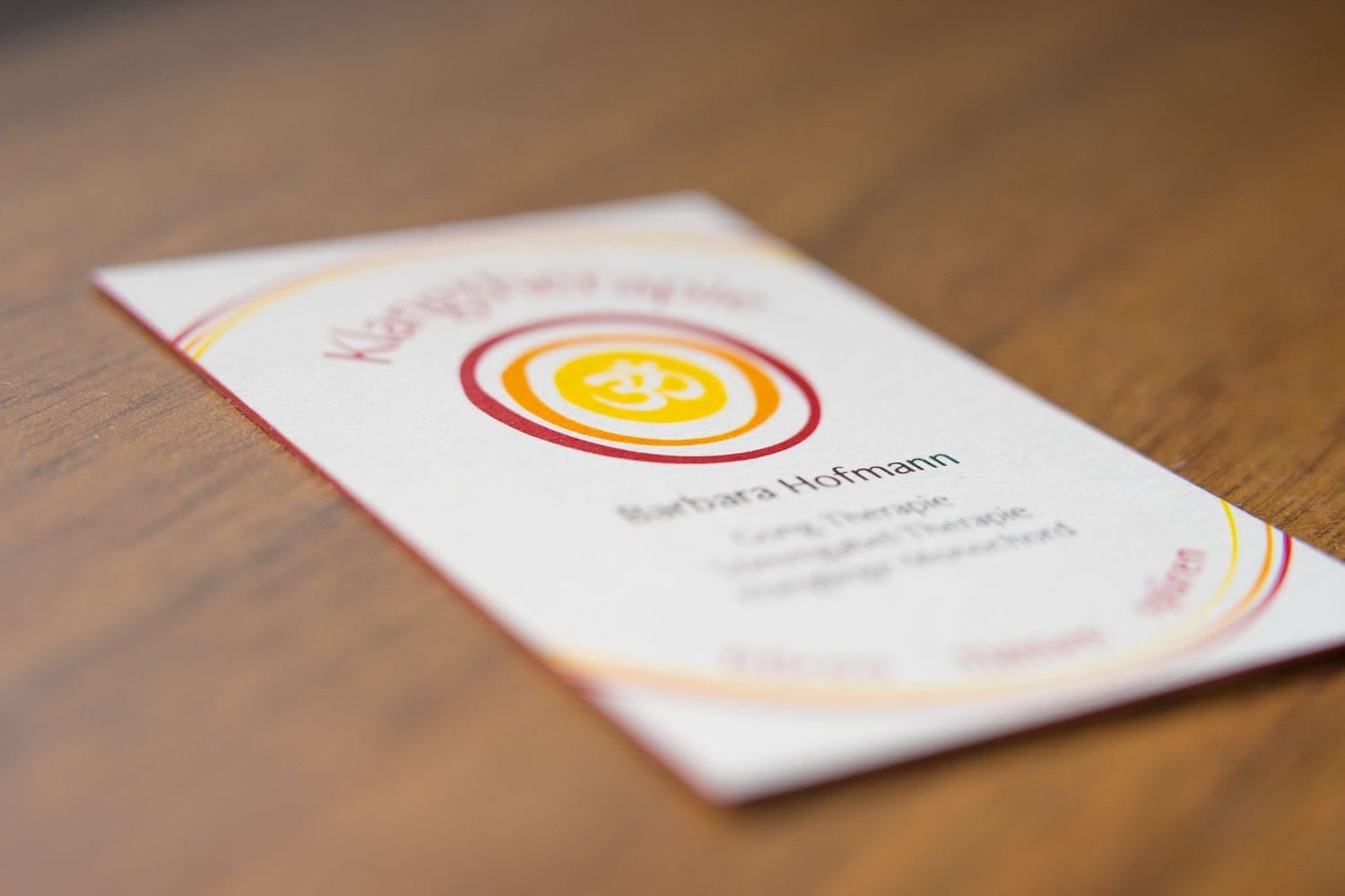 Visitenkarte | Klangtherapie_Barbara Hofmann