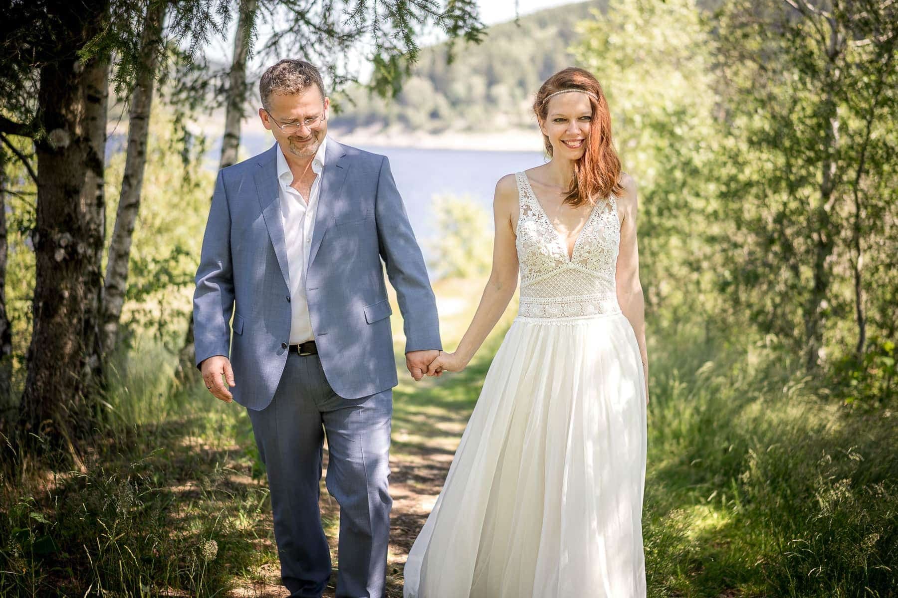 Hochzeitsfotos Katja und Michael - Okertalsperre