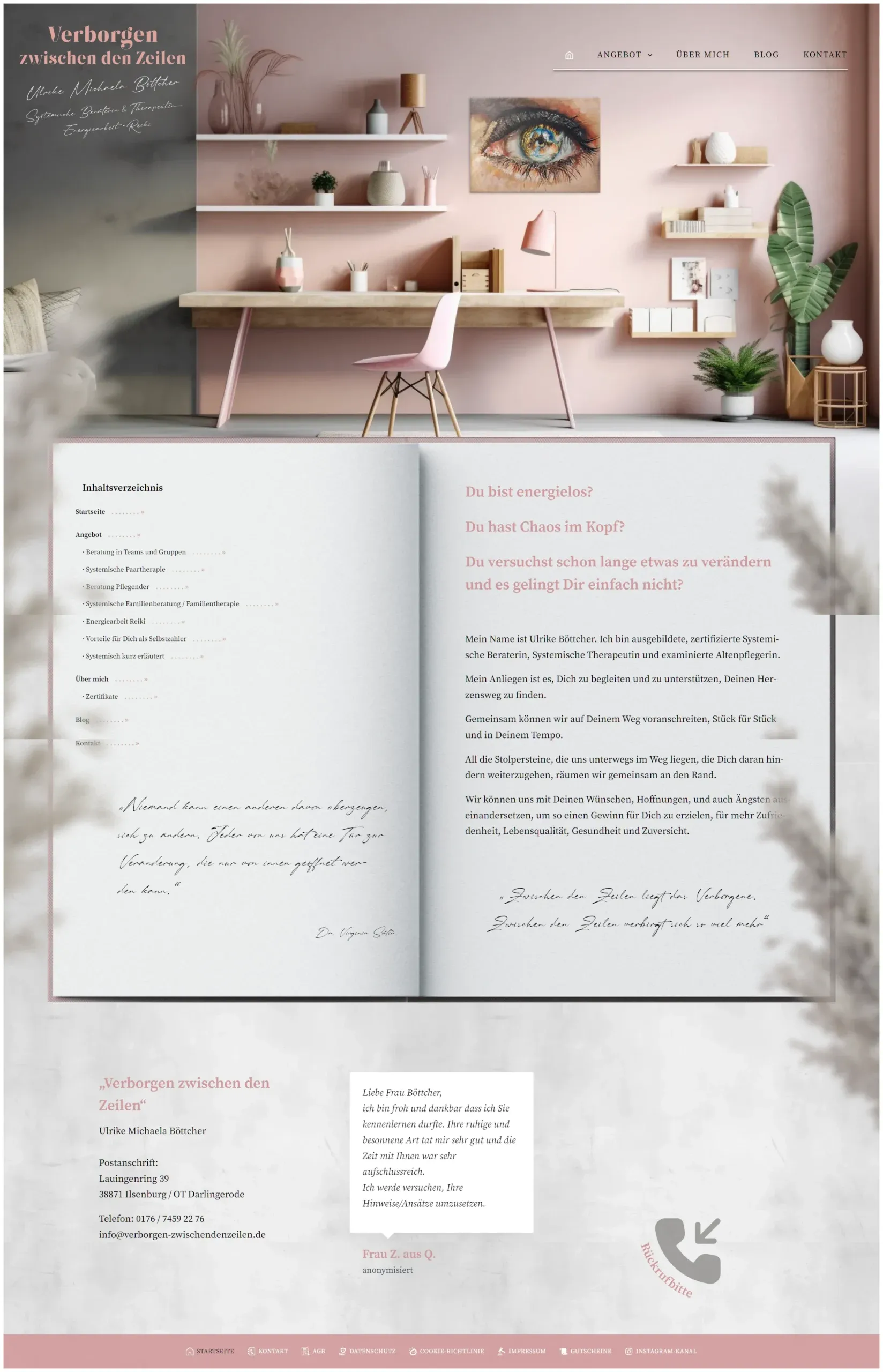 Website verborgen-zwischendenzeilen.de